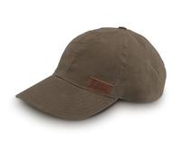 Stormy Kromer The Waxed Adjustable Curveball Cap, Water-Resistant Baseball Hat with Leather Tab, Outdoor Adventure, One Size, Dark Oak, One size
