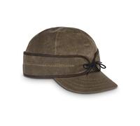 Stormy Kromer The Waxed Cotton Cap, Dark Oak, Size: 7 3/8 (50420-000073-050-80Z)