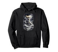 Stormy Lighthouse at Night - Nautical Theme Pullover Hoodie