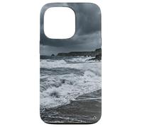 Stormy Ocean Coast Dramatic Sky Rocky Shore Case for iPhone 13 Pro