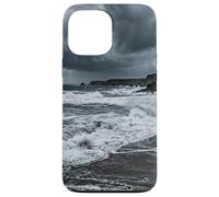 Stormy Ocean Coast Dramatic Sky Rocky Shore Case for iPhone 13 Pro Max