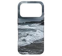 Stormy Ocean Coast Dramatic Sky Rocky Shore Case for iPhone 17 Pro