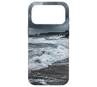 Stormy Ocean Coast Dramatic Sky Rocky Shore Case for iPhone 17 Pro Max