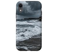 Stormy Ocean Coast Dramatic Sky Rocky Shore Case for iPhone XR