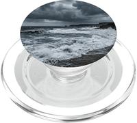 Stormy Ocean Coast Dramatic Sky Rocky Shore PopSockets PopGrip for MagSafe