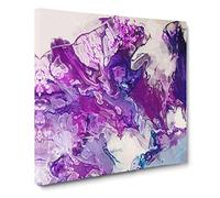 Stormy Times Abstract Art Canvas Print | Gallery Wrapped 30mm Frame Wall Art | 14x14 inches | Ready to Hang | Abstract Picture | Living Room Bedroom Lounge Office