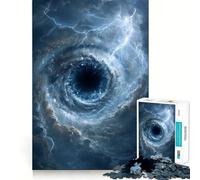 Stormy Vortex with Lightning Puzzles for Adults 1000 Pieces Strengthen Memory Stress Relief Smooth Edge Heartfelt Gift 50x75cm