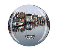 Stornoway Isle of Lewis Scotland Britain Fridge Magnet Souvenir Gift Refrigerator Magnetic Sticker