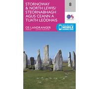 Stornoway & North Lewis: (OS Landranger Map 008 February 2016 ed)