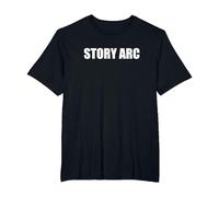 Story Arc T-Shirt, Men's Big and Tall, Black, 3X Tall