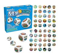 Story Dice For Kids - 0.79 Inches Acrylic Educational Funny Storytelling Dice Game - Creative Telling Game | Children Board Games For Develop Observation Ability