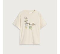 Story mfg. Women's Grateful T-Shirt Ecru I'M Stuck Medium
