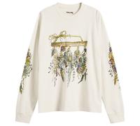 Story mfg. Women's Long Sleeve Grateful T-Shirt Ecru