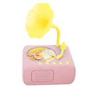 Story Music Player for Kids,11x9.2cm Portable Gramophone Story Player with 96Cards,ABS Interactive Learning Toy,Educational Music Players,Easy To Use,for Boys Girls