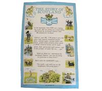 Story of Scotland Tea Towel