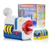 Story Projector for Kids, 4K HD Story Projector With 4 Science Themes, Kids Projector with 5 Gradient Night Lights and Audio Narration, USB Powered Educational Toy Gift for Child(Ages 3+)