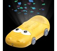 Story Projector Kids, Lighted Electric Projectors Toy, 5.91x2.95x1.46 Inches, Interactive Electronic Storytelling Device for Home, Travel, Camping Entertainment, Yellow and Green