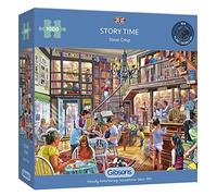 Story Time Jigsaw Puzzle Book Shop Children Cafe 1000 Pieces
