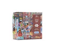 Story Time 500 Piece Gift Box Jigsaw Puzzle Age 8+ for Adults | Steve Crisp | Sustainable Puzzle for Adults | Premium 100% Recycled Board | Gibsons Games