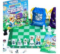Story Time Chess - Beginners Chess, Kids Chess Set with Book, Chess Game, Traditional Learning Board Games for Boys & Girls Ages 3-103