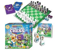 Story Time Chess - Beginners Chess, Kids Chess Set with Book, Chess Game, Traditional Learning Board Games for Boys & Girls Ages 3-103