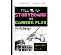 StoryBoard and Camera Plan Notebook for Large Films, Short Films, TV Shows, Museums Media and Interactives, Advertisements, Animation movies and ... of 16:9 per page and 54 Set plan pages