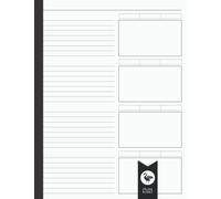 Storyboard Notebook 16:9: Storyboarding Sketchbook | 110 Pages - 55 Sheets | Large Letter Format 8.5" x 11"