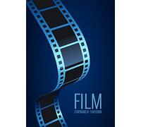 Storyboard Notebook: Film Notebook & Journal,16:9 - 4 Panels with Narration Lines for Storyboard Sketchbook ideal for filmmakers, advertisers, animators,notebook,Cinema Notebook (Mystery): Volume 1