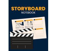 Storyboard Notebook: Plan and visualize your creative projects with this comprehensive Storyboard Notebook - perfect for organizing scenes, shots, and sketches.