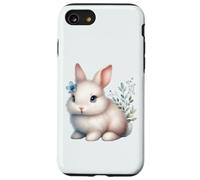 Storybook Meadow Bunny Illustration Case for iPhone SE (2020) / 7/8