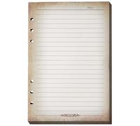 StoryForge Notebook Journal Binder Refill A5 for DND Paper 100 Sheets
