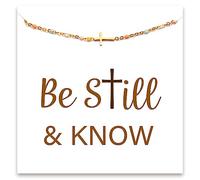 STORYJEWELLERY Cross Bracelet, Christian Gifts for Women, Religious Gifts for Women, Encouragement Gift, Friend Gifts, Sister Birthday Gifts, Confirmation Gifts, Inspirational Gifts, Christmas Gifts,
