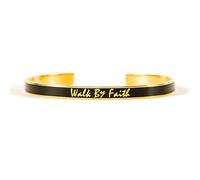 STORYJEWELLERY Story Jewellery Cuff Bangle Bracelets for Women, Religious Christian Faith Pray Jesus Catholic Bracelets for Women, Jewelry Gifts for Mother Daughter, Friends, Sisters, Metal, no