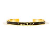 STORYJEWELLERY Story Jewellery Cuff Bangle Bracelets for Women, Religious Christian Faith Pray Jesus Catholic Bracelets for Women, Jewelry Gifts for Mother Daughter, Friends, Sisters, Metal, no