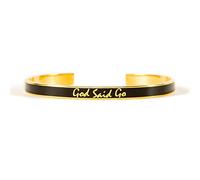 STORYJEWELLERY Story Jewellery Cuff Bangle Bracelets for Women, Religious Christian Faith Pray Jesus Catholic Bracelets for Women, Jewelry Gifts for Mother Daughter, Friends, Sisters, Metal, no