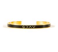 STORYJEWELLERY Story Jewellery Cuff Bangle Bracelets for Women, Religious Christian Faith Pray Jesus Catholic Bracelets for Women, Jewelry Gifts for Mother Daughter, Friends, Sisters, 8 UK, Metal, no