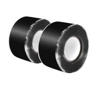 Storystore 2Pcs Repair Sealing Insulation Tape, 25mmx3m Self Fusing Silicone Tape Waterproof Tape, Amalgamating Rubber Tape for Pipe Water Hose Leakage Sealing Repairing