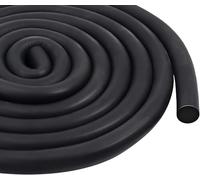 Storystore Backer Rod for Gaps and Joints, 13mm x 3m Black Foam Rubber Caulk Saver for Weather Stripping, Door Seal, Concrete Expansion Joint Filler Rope