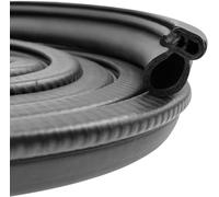 Storystore Car Door Rubber Seal Strip with Side Bulb, 12m Car Door Seal Boot Seal Edge Trim Seal for Cars, Boats, RVs, Trucks, and Home Applications, Car Weather Stripping