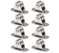 Storystore Pulley Wheel, 8 PCS Steel Pulley Block with Ball Bearings, Washing Line Pulley Kit, Diameter 25mm, For Home, Garden Use, Gym and Outdoor Work, Durable & Silent Operation
