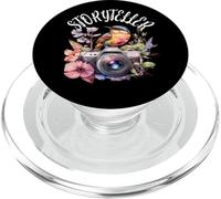 Storyteller Camera Photography Bird Photographer PopSockets PopGrip for MagSafe