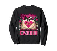 Storytime Is My Cardio Librarian Books Library Sweatshirt