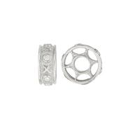 Storywheels Silver Hugs & Kisses Wheel Charm S081D - Classic Look | Acotis - Sterling Silver
