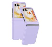 Stoßfeste Hülle für Moto Razr 60/60 Ultra, AntiFingerabdruck Gefrostetes Hülle KameraSchutz Ultradünne Hart Handyhülle,Lila,60 Ultra Purple