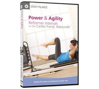 STOTT PILATES Power and Agility: Reformer Intervals on the Cardio - Tramp Rebounder,white|beige|red|blue|black|brown