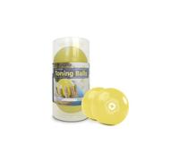 STOTT PILATES Toning Ball Two-Pack (2 -Pound, Lemon)