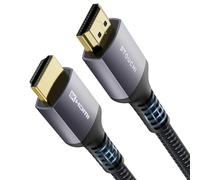 Stouchi 8K Ultra HD 48Gbps High Speed 8K60 4K120 144Hz RTX 3080 eARC HDR10 4: 4: 4 HDCP 2.2 & 2.3 Dolby Compatible with F ire TV/R oku TV/PS5/Xbox Series X/Samsung/Sony/LG,HDMI 2.1 Cable 0.5M(1.64ft)