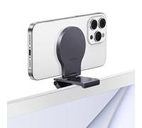 Stouchi Continuity Camera Mount for Desktop Monitor, iMac Compatible iPhone Webcam Mount with Mag-Safe, iPhone Camera Mount, Adjustable Mag-safe Monitor Mount for Mac Desktops and Displays