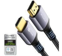 Stouchi HDMI Cable 2m(6Ft) 10K 8K Ultra High Speed HDMI® Cable 10K 8K@60HZ 4K@144/120Hz RTX 3080 eARC HDR10 4:4:4 HDCP 2.2&2.3 Dolby Compatible with Roku TV/PS5/Xbox Series X/Samsung/Sony/LG