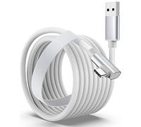 Stouchi Long VR Link Cable 5M Compatible with Meta Oculus Quest 3 Quest 2 PICO 4 USB 3.0 to USB C Data Cable White